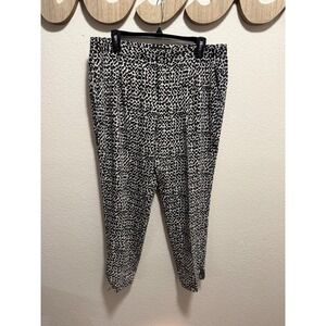Banana Republic Black & White Pants Size  10